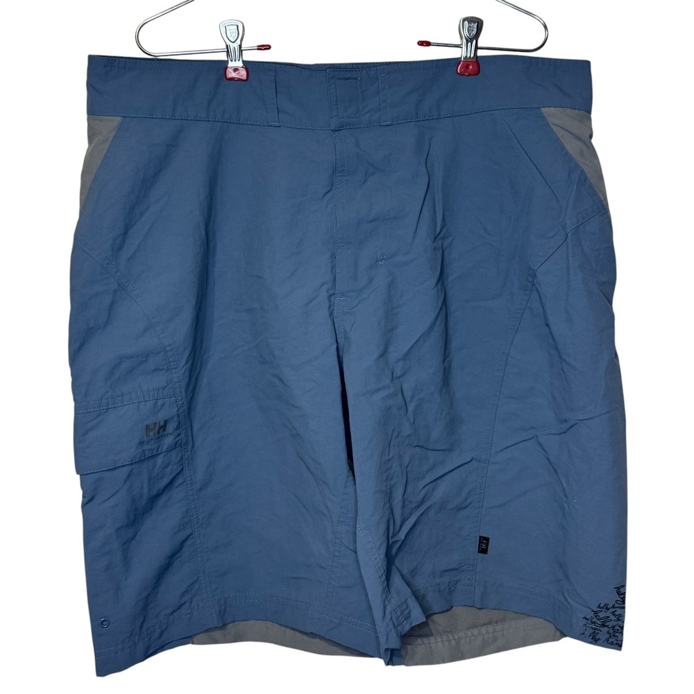 Helly Hansen Men's Cargo Board Shorts Coastal Sporty Gorpcore‎ Blue Size  Large